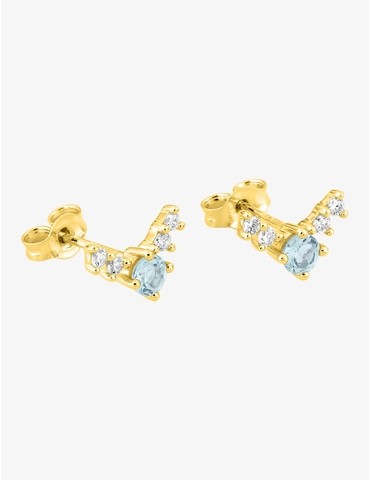 Boucles d'oreilles clou or...