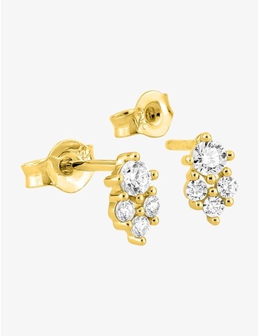 Boucles d'oreilles clou or...