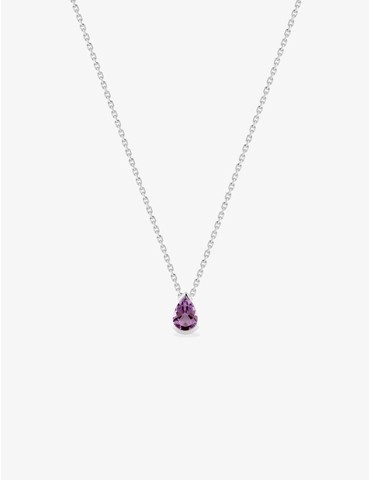 Collier or 750 ‰ blanc avec...