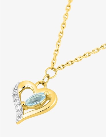 Collier or 750 ‰ jaune et...