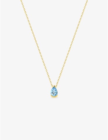 Collier or 375 ‰ jaune avec...