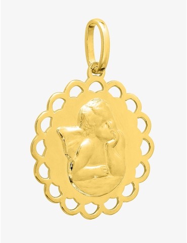 Médaille or 375 ‰ jaune...