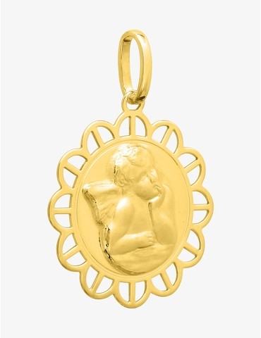 Médaille or 375 ‰ jaune...