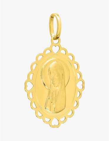 Médaille or 375 ‰ jaune...