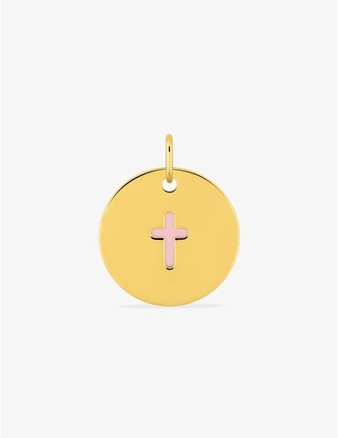 Pendentif or 375 ‰ jaune...