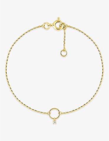 Bracelet or 750 ‰ jaune...