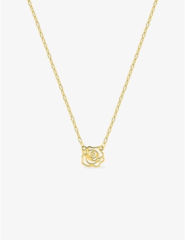 Collier or 750 ‰ jaune cœur...