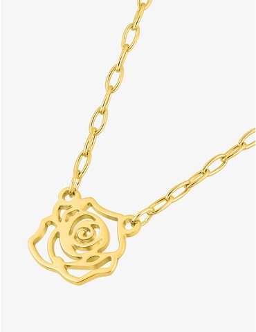 Collier or 750 ‰ jaune cœur...