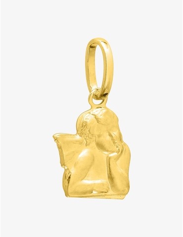 Pendentif or 375 ‰ jaune ange