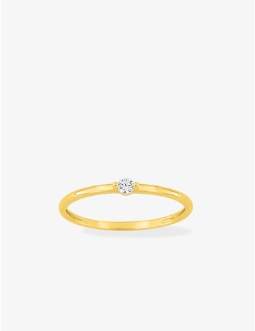 Bague or jaune 375 ‰...