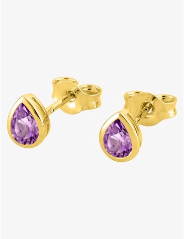 Boucles d'oreilles clous or...