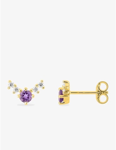 Boucles d'oreilles clous or...