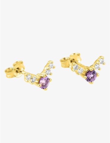 Boucles d'oreilles clous or...