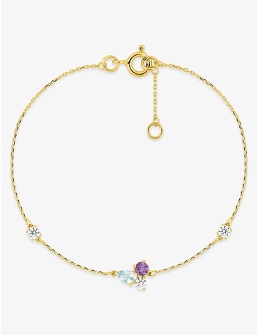 Bracelet or jaune 375 ‰ et...