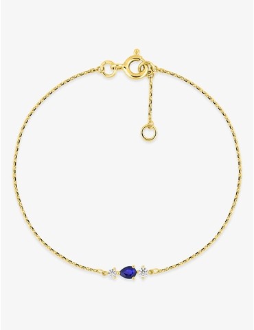Bracelet or jaune 750 ‰...