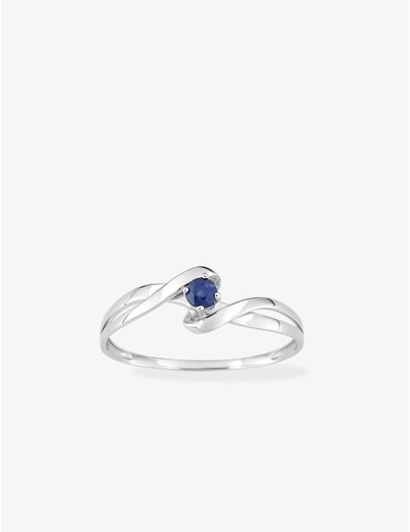 Bague solitaire fantaisie...
