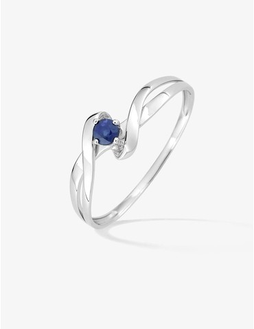 Bague solitaire fantaisie...