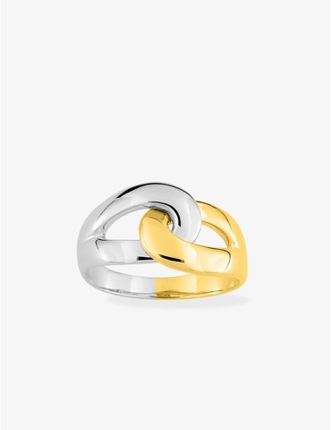 Bague fantaisie tout métal...