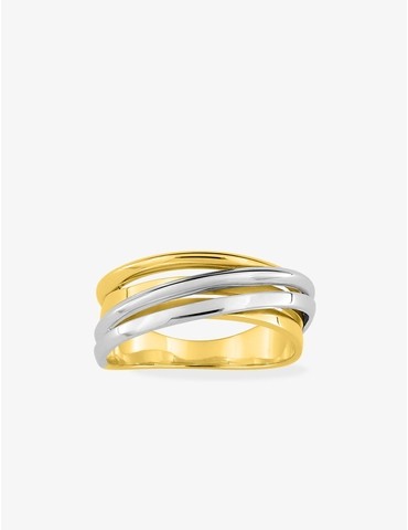 Bague fantaisie or 750 ‰...