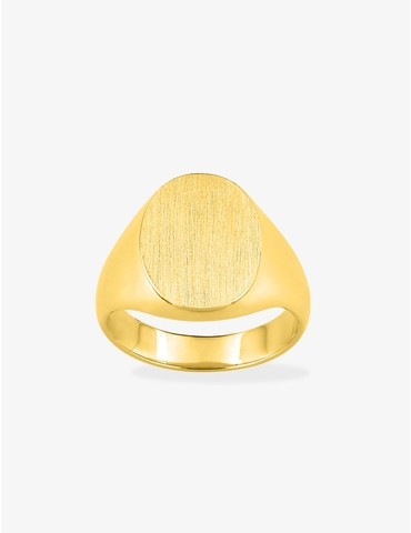 Chevalière or 750 ‰ jaune