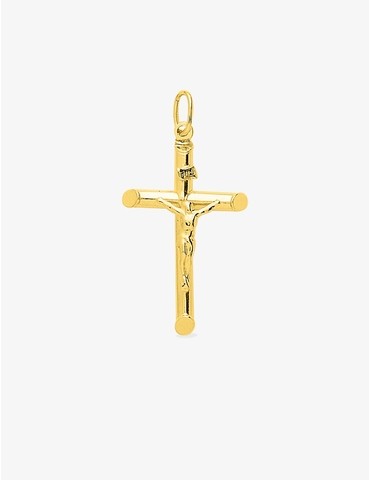 Pendentif creux croix et...