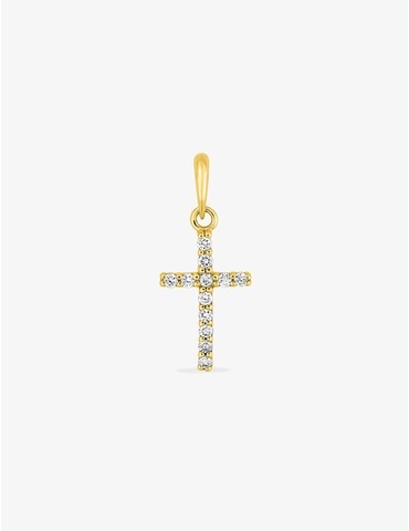 Pendentif croix or 750 ‰...