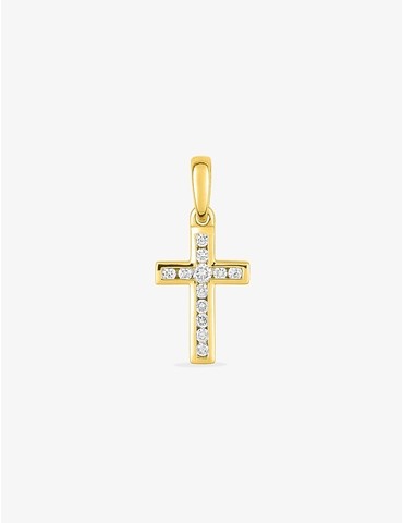 Pendentif croix or 750 ‰...
