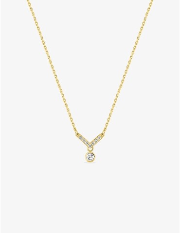Collier or 750 ‰ jaune avec...