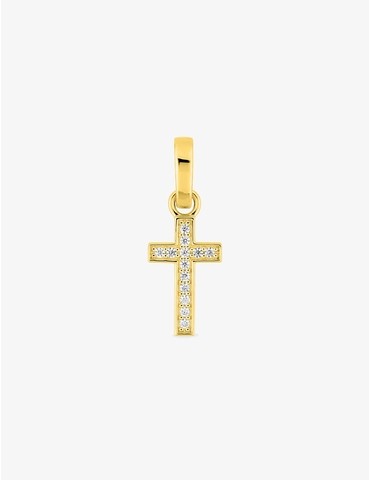 Pendentif croix or 750 ‰...