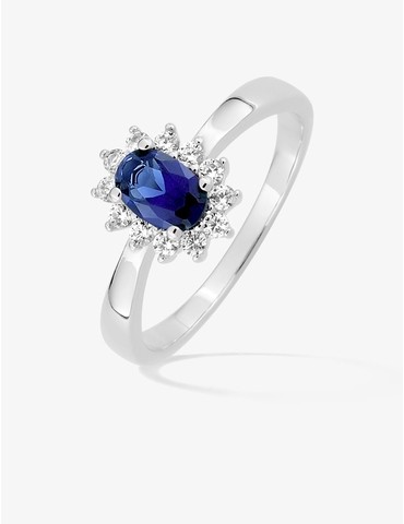 Bague solitaire avec...