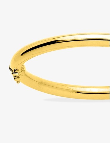 Jonc ouvrant lisse or 750 ‰...