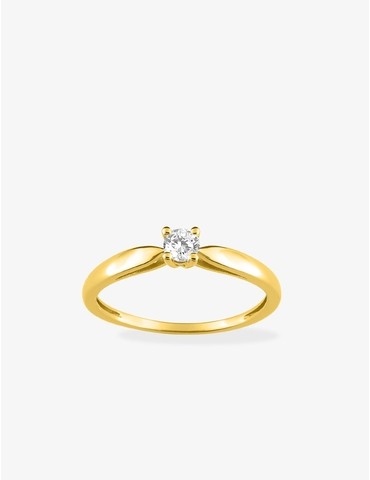 Bague type solitaire...