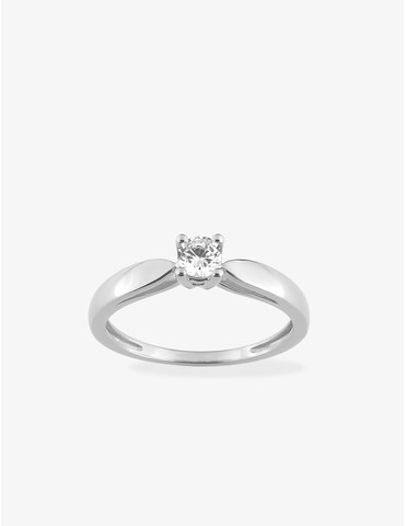 Bague type solitaire...