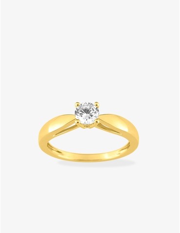 Bague type solitaire...