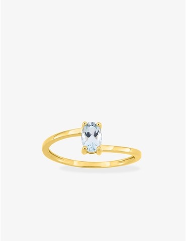 bague en or jaune 750‰...