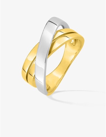 Bague fantaisie en or jaune...