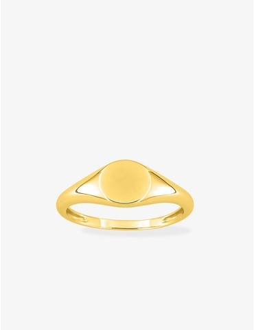 Bague style fine chevalière...