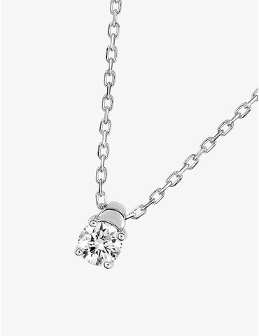 Collier en or blanc 750‰...