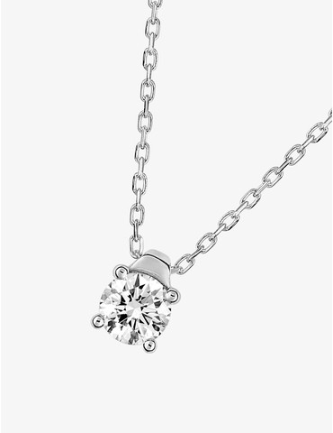 Collier en or blanc 750‰...