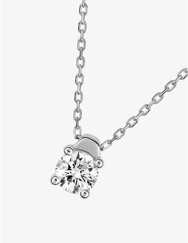 Collier en or blanc 750‰...