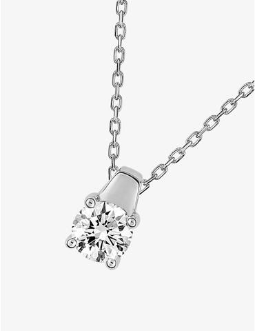 Collier en or blanc 750‰...