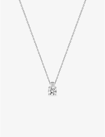 Collier en or blanc 750‰...