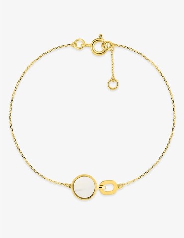 Bracelet fantaisie or 750 ‰...