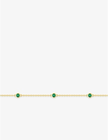 Bracelet or 750 ‰ jaune...
