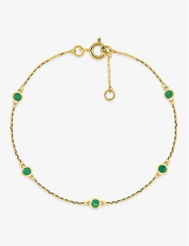 Bracelet or 750 ‰ jaune...