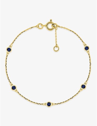 Bracelet or 750 ‰ jaune...