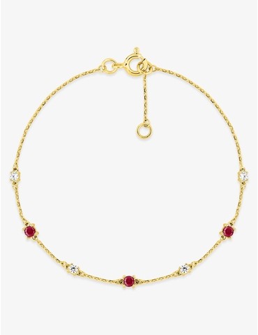 Bracelet or 750 ‰ jaune...