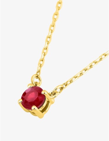 Collier en or jaune 375 ‰...