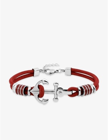 Bracelet cordon rouge,...