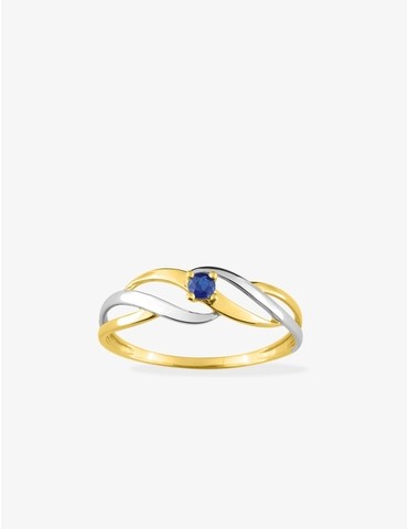 Bague en or jaune 375 ‰...